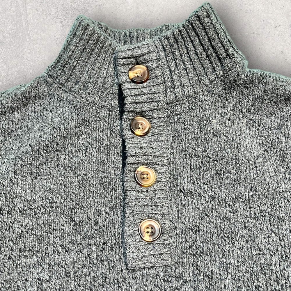 Izod Sweater Gray Sz Small - Picture 14 of 16